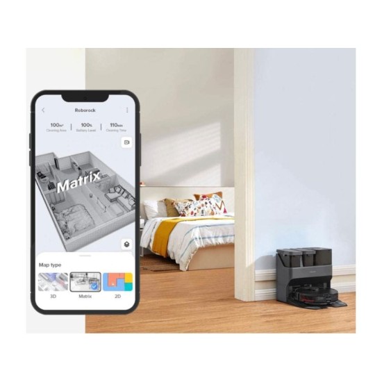 Roborock S7 MaxV - Робот прахосмукачка за сухо и мокро почистване